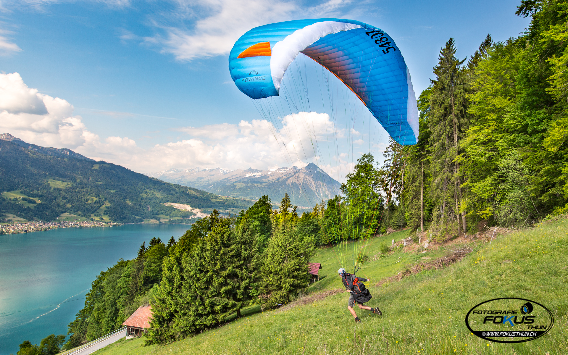 Gleitschirm Paragliding Interlaken