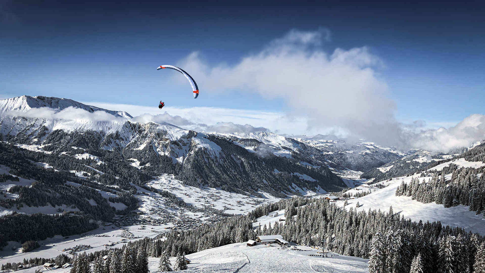 Gleitschirm Paragliding Lenk